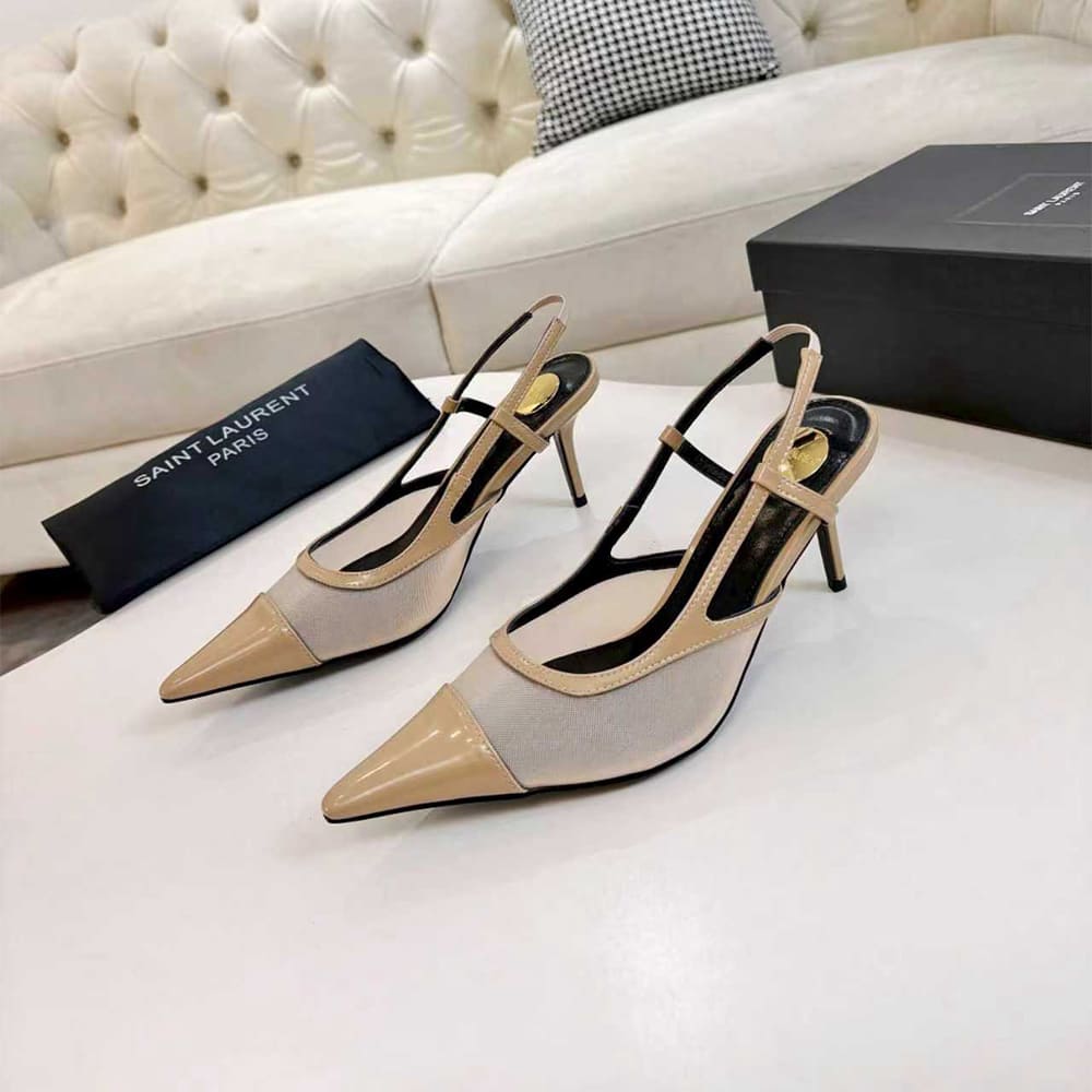 YSL slingback pumps