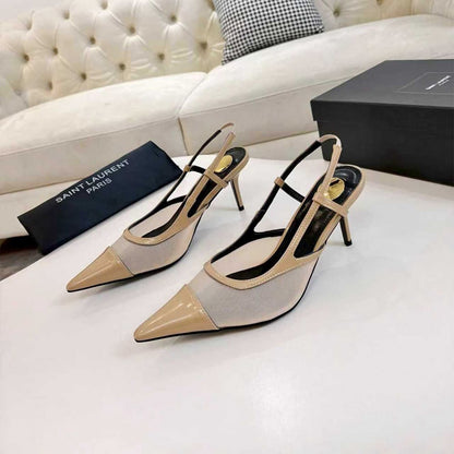YSL slingback pumps