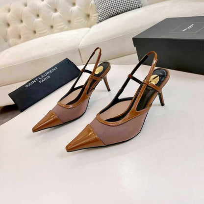 YSL slingback pumps
