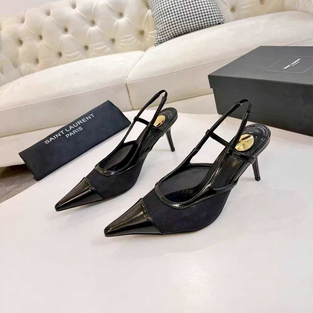 YSL slingback pumps