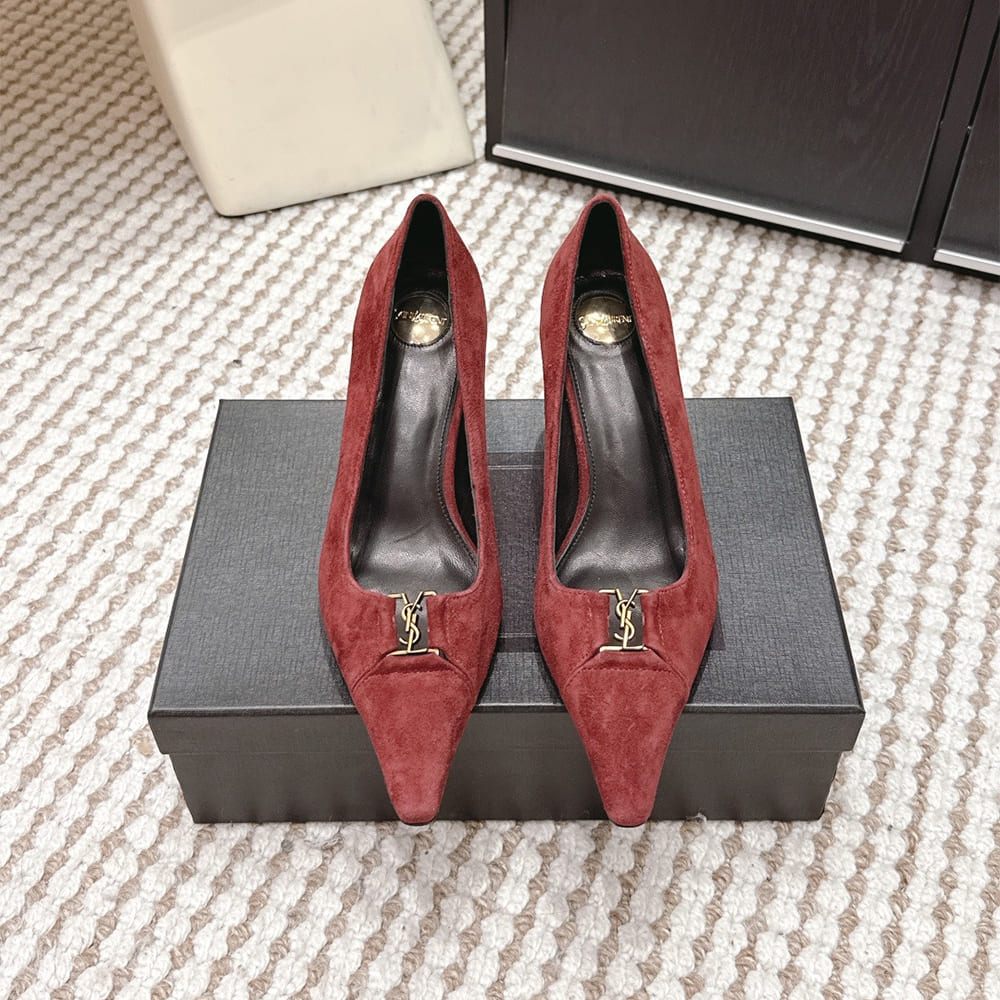 YSL BABYLONE BRETEUIL pumps in suede