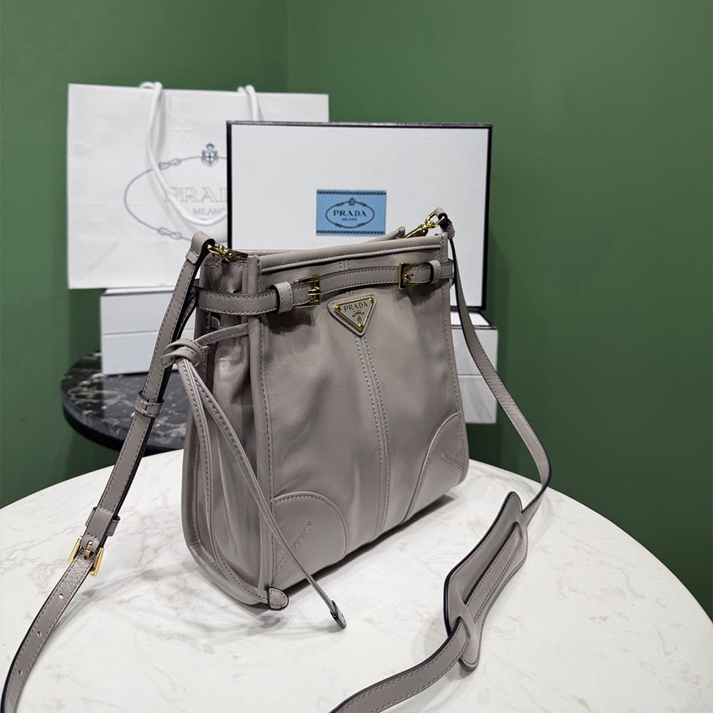 Prada Bonnie leather mini shoulder bag(HIGH-END GRADE)