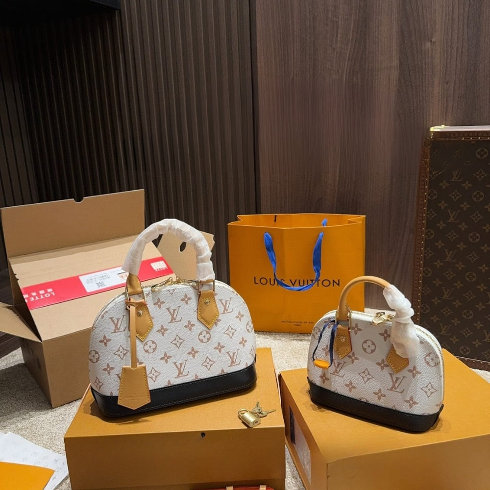Louis Vuitton Nano Alma Other Monogram Canvas Dune 23Cm M46895