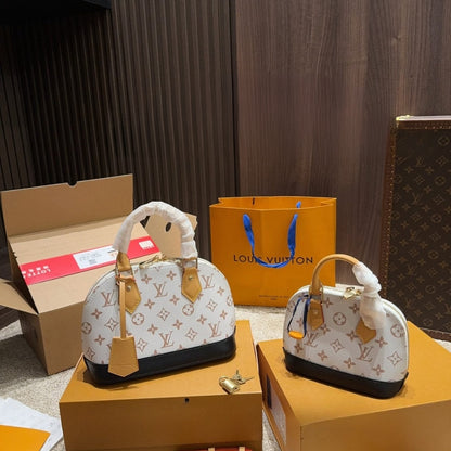 Louis Vuitton Nano Alma Other Monogram Canvas Dune 23Cm M46895