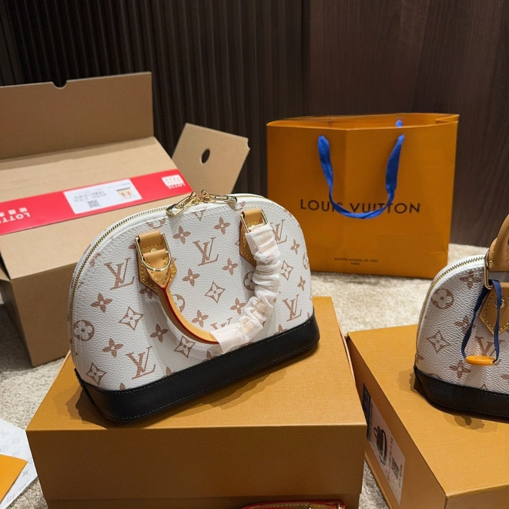 Louis Vuitton Nano Alma Other Monogram Canvas Dune 23Cm M46895