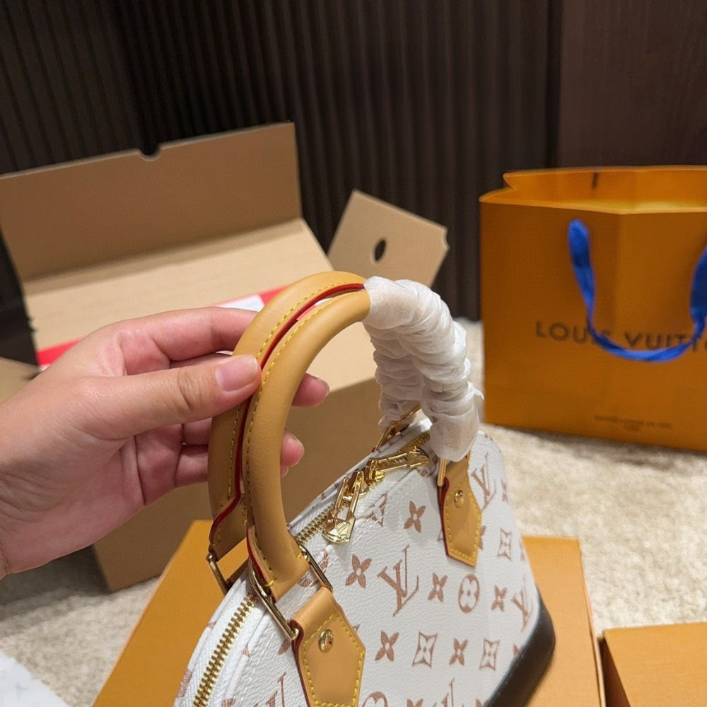 Louis Vuitton Nano Alma Other Monogram Canvas Dune 23Cm M46895
