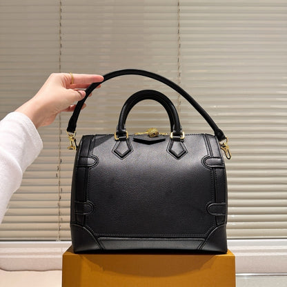 Louis Vuitton Speedy 25 Silhouette Bag Black 27Cm