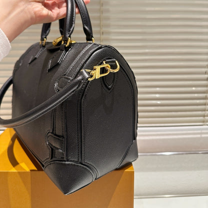 Louis Vuitton Speedy 25 Silhouette Bag Black 27Cm