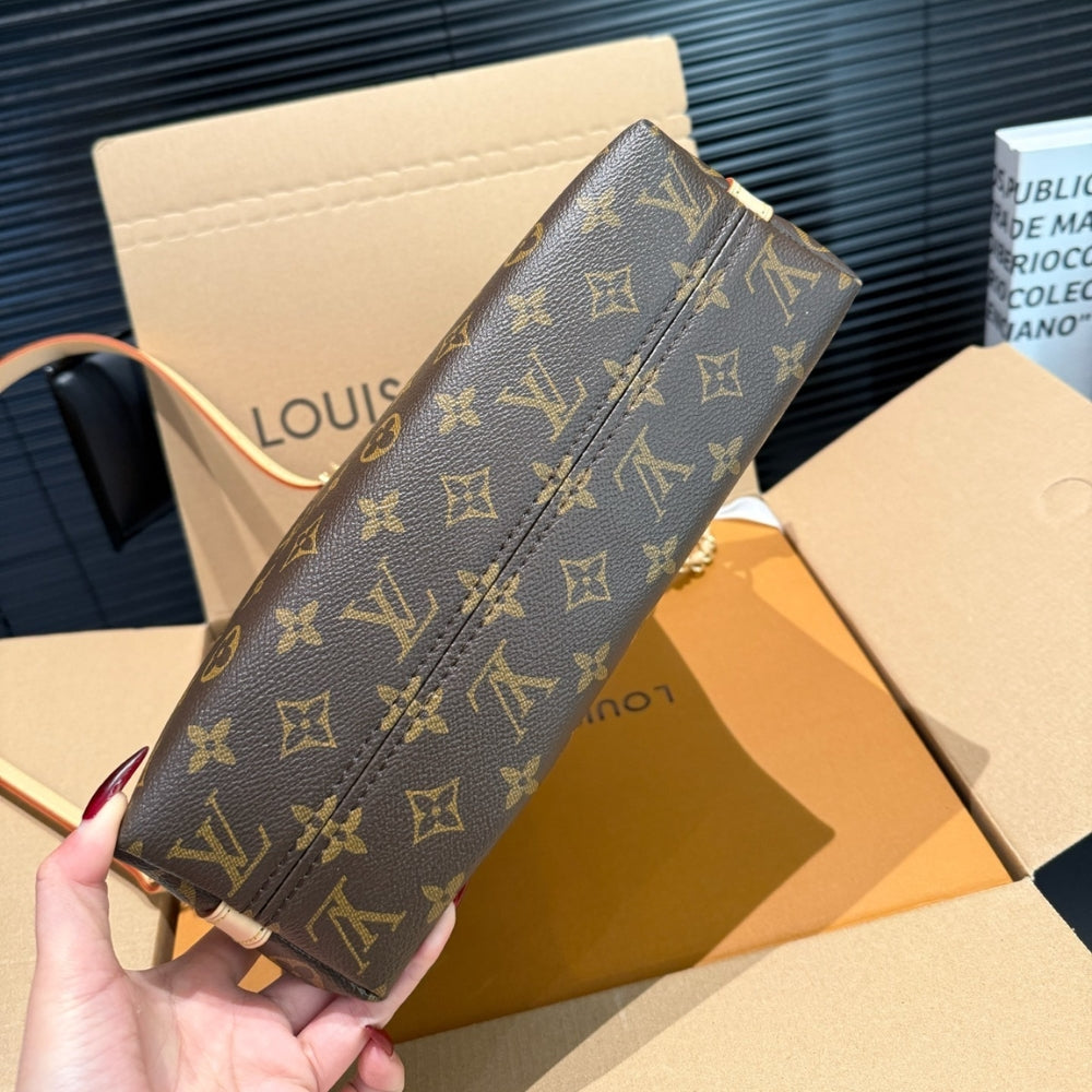 Louis Vuitton Multipass Bag Monogram Brown 27Cm M27825