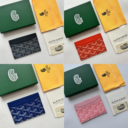 GOYARD SAINT SULPICE CARD WALLET BLACK 11CM STSULPPMLTY01CL01X