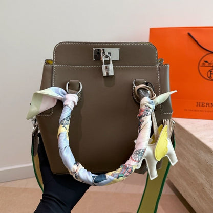 Hermes Swift Toolbox 20 Etoupe 24Cm