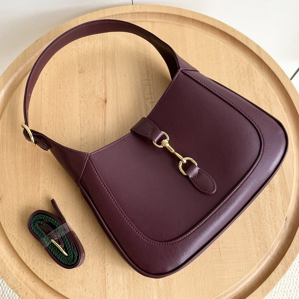 Gucci Jackie Medium Bag Wine 27Cm 810232 AADDX 6449