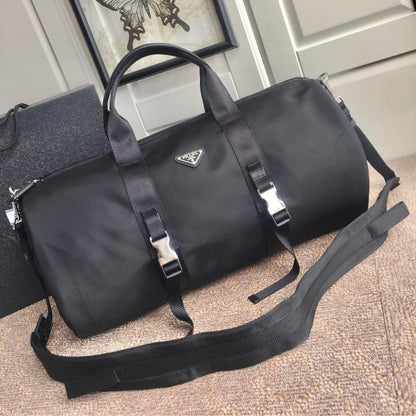 Prada Re Nylon And Saffiano Leather Duffle Bag 50Cm 2VC015 2DMG F0002 V MON
