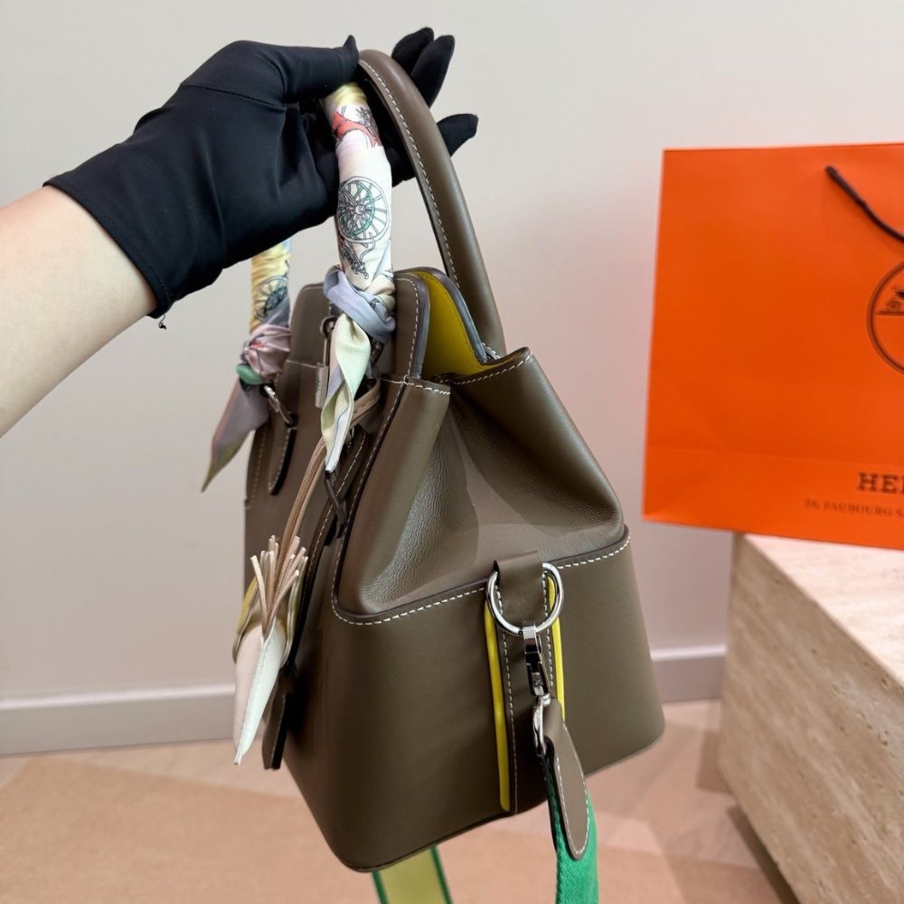 Hermes Swift Toolbox 20 Etoupe 24Cm