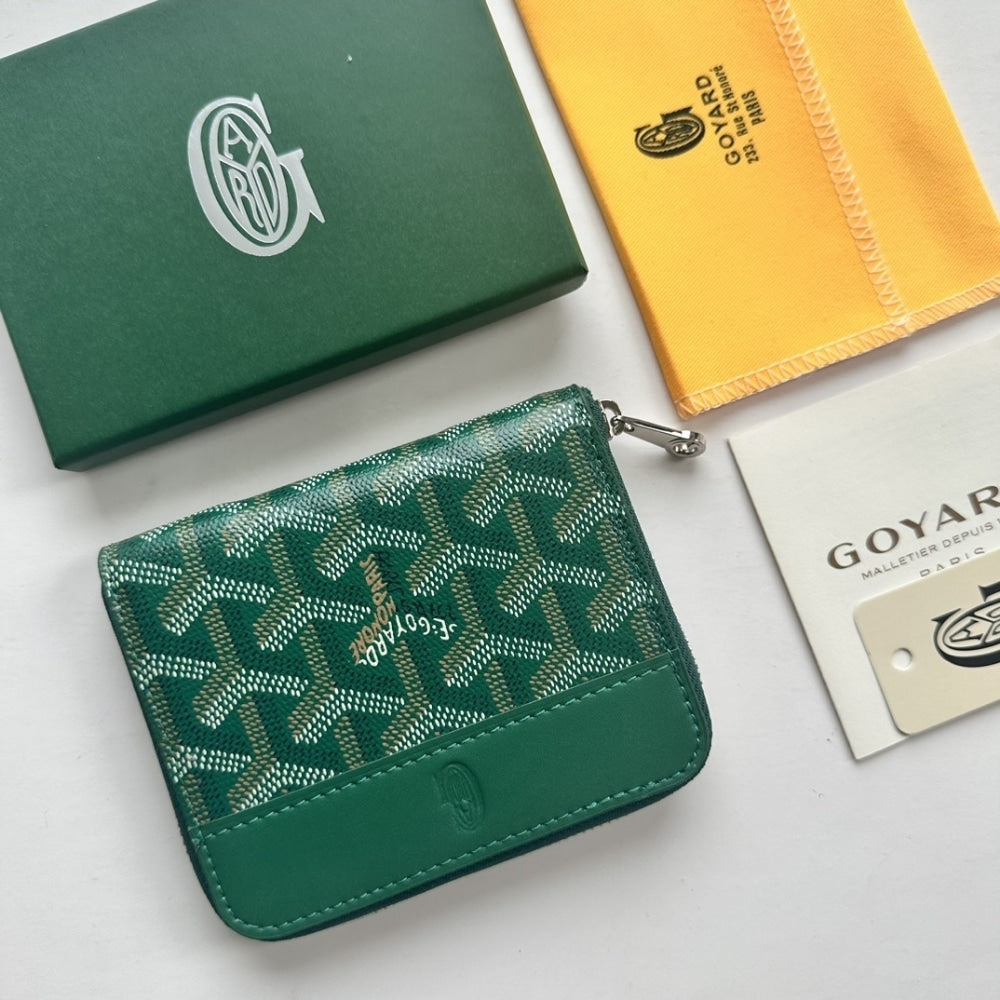 GOYARD MATIGNON PM WALLET GREEN 12CM MATIGNPMLTY09CL09P