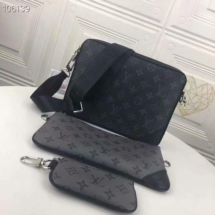 Louis Vuitton Bags Louis Vuitton Shoulder Bag Monogram Eclipse Trio M69443