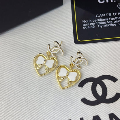 CHANEL EARRINGS WITH CC LOGO ABF305 B19851 NAFGV