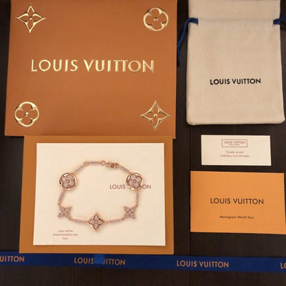 Louis Vuitton Blossom BB Diamond Bracelet In Pink Gold