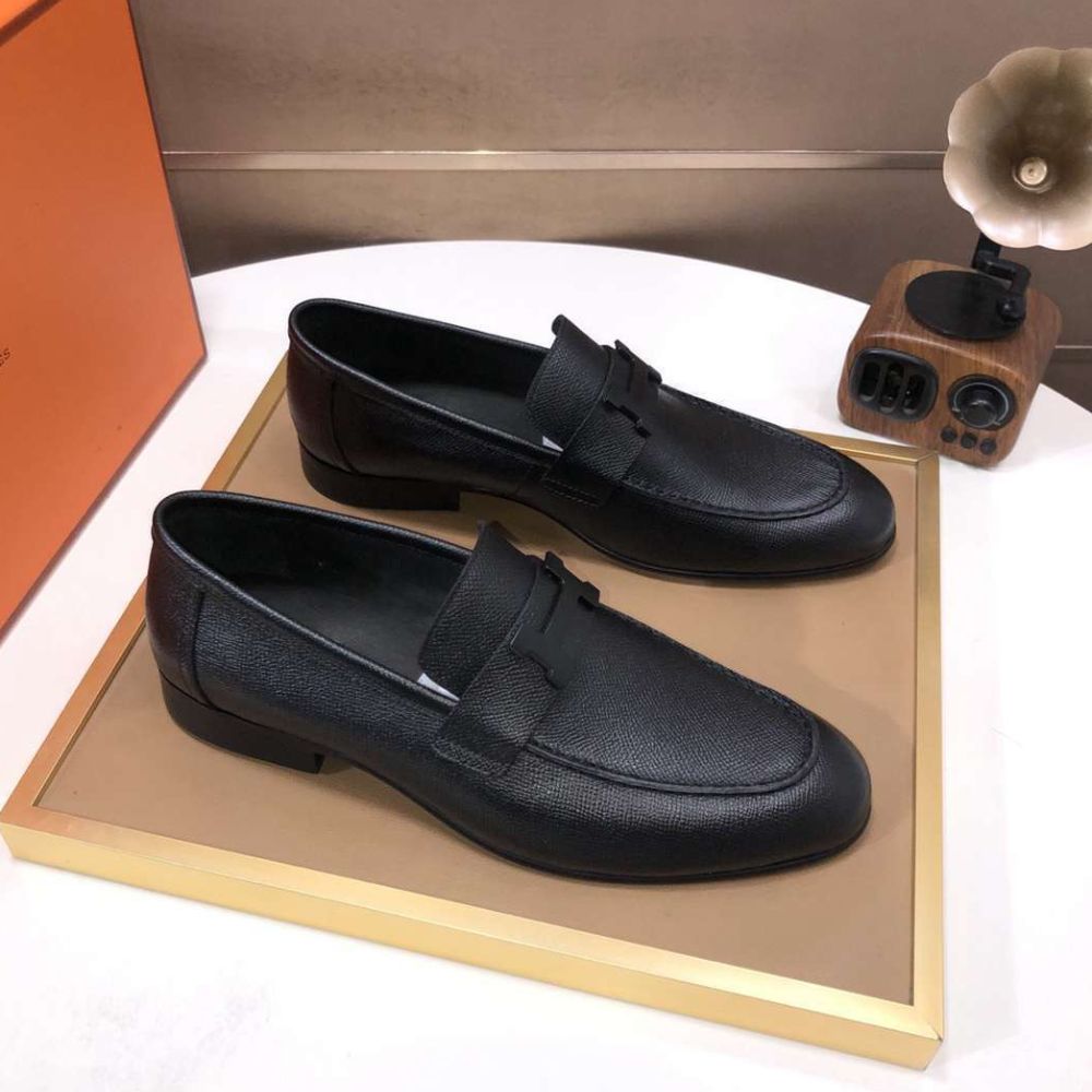 Hermes Honore Loafer Noir H252934ZA01390