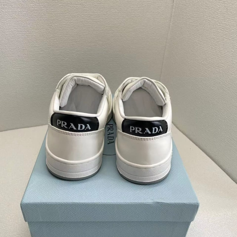Prada District Leather Sneakers White 1E790M 3LJ6 F097W F 030