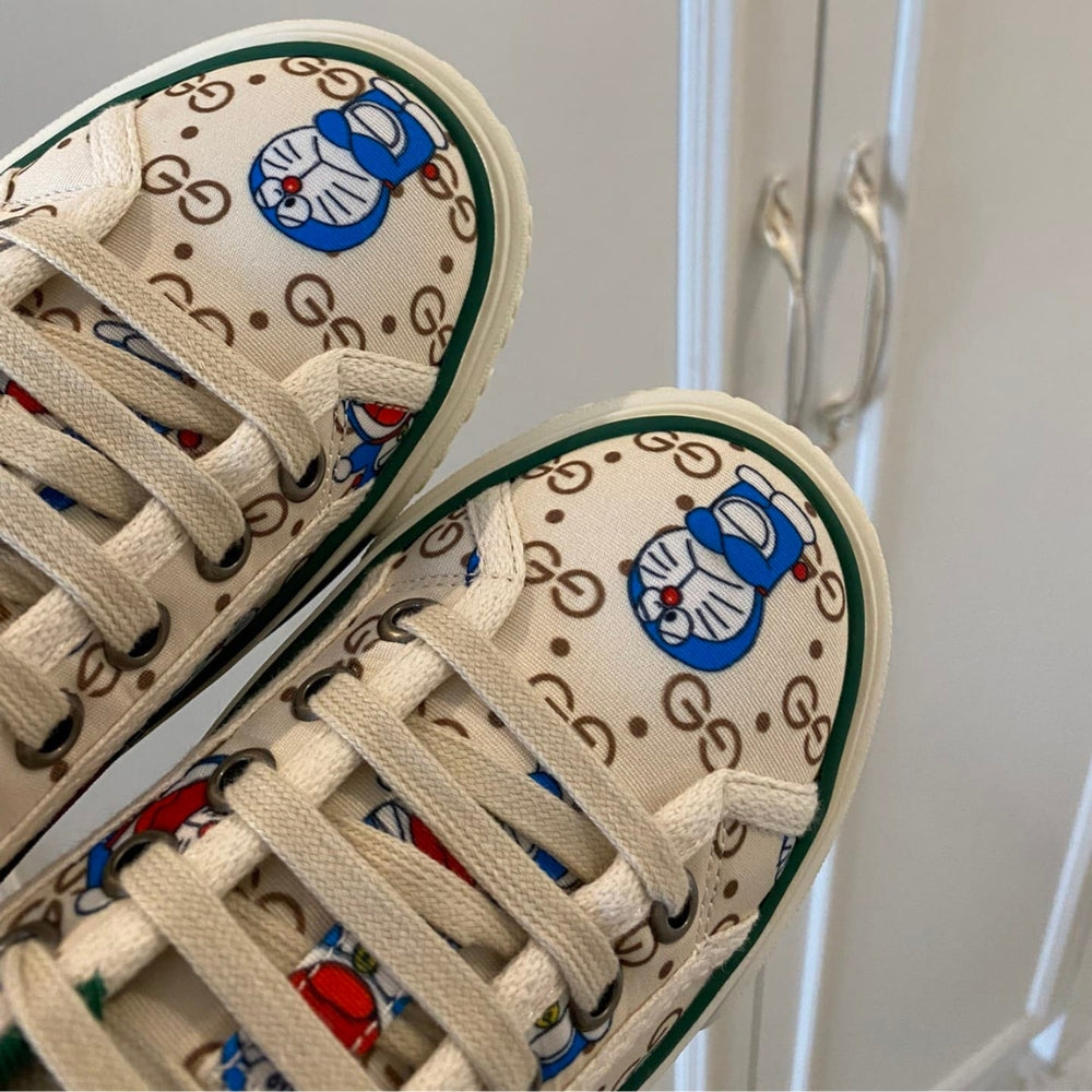 Gucci Tennis 1977 Doraemon Sneaker White