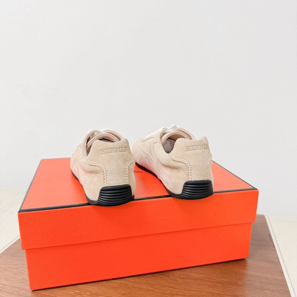 Hermes Master Sneaker Beige Perlino