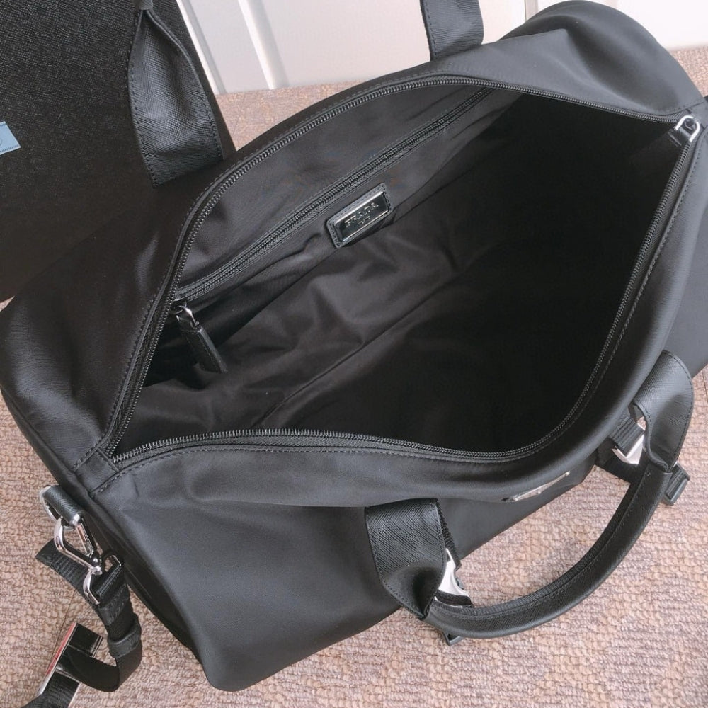 Prada Re Nylon And Saffiano Leather Duffle Bag 50Cm 2VC015 2DMG F0002 V MON