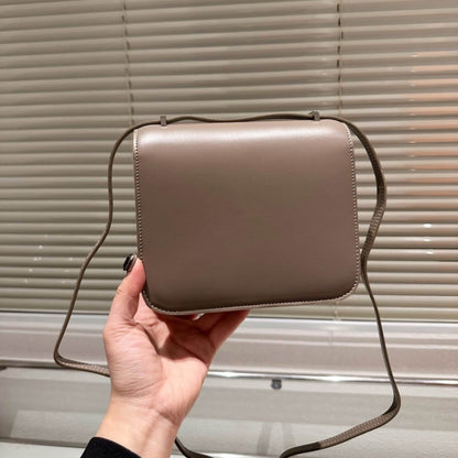 Hermes Constance Leather Bag Dark Beige 18Cm