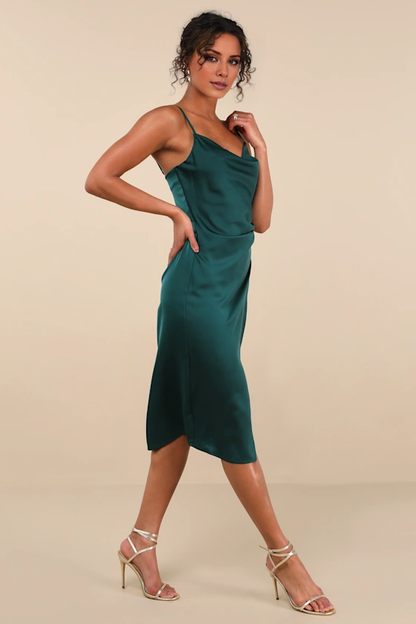 square neckline off shoulder sleeveless thin shoulder strap backless side split short homecoming dress