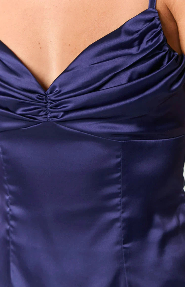 V-neck sleeveless thin shoulder strap backless short mini Homecoming dress