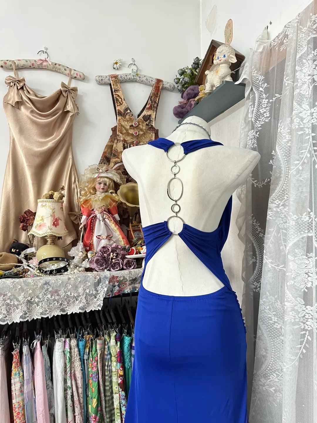 Retro Dress Exquisite long evening gown gh6687