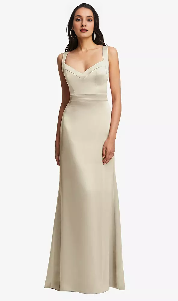 Frame tight corset backless A-line and floor length Prom dress