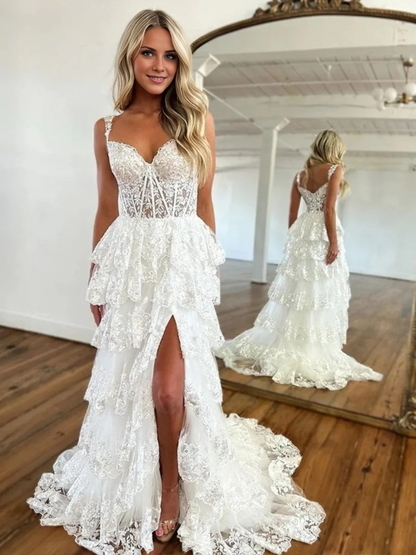 off shoulder ball gown long ball gown paired with neat shiny sequin layered sheer formal party gown