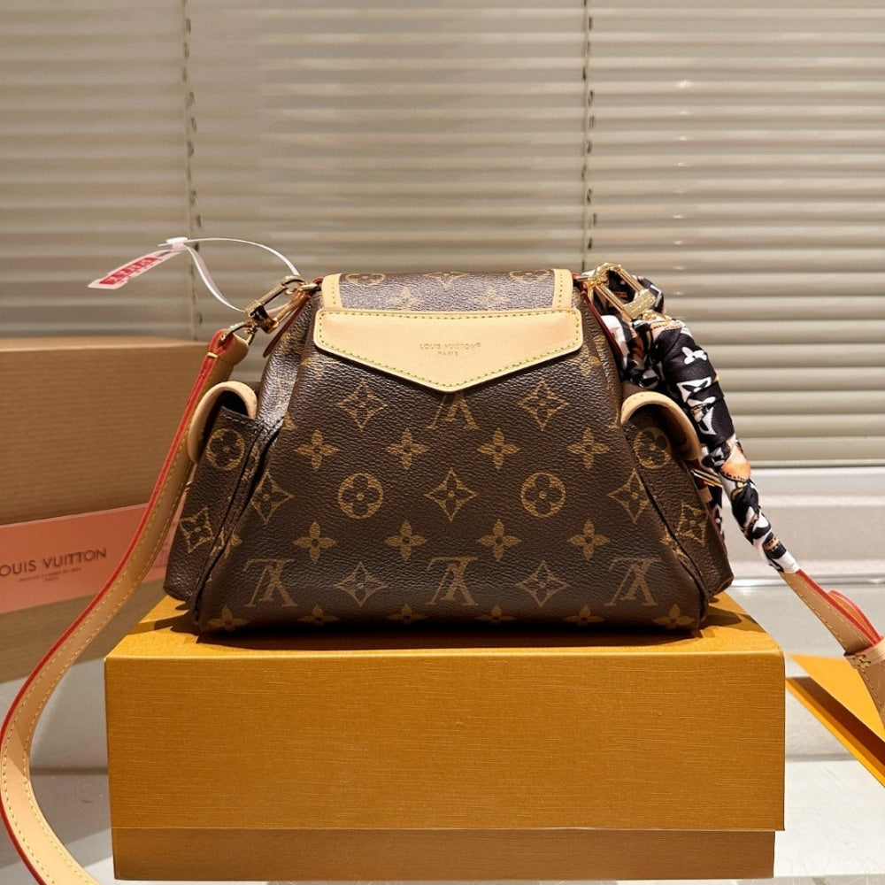Louis Vuitton Odyssey Bag Monogram Brown 27Cm M25085
