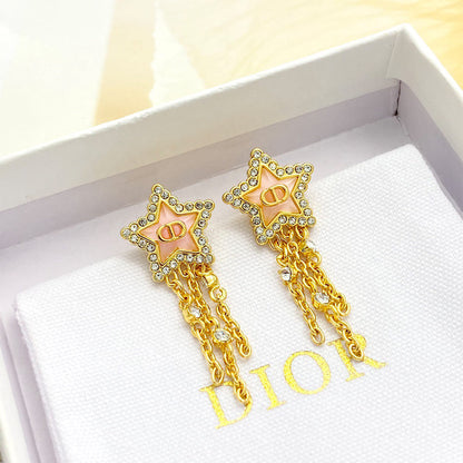 DIOR Petit CD Lucky Baroque Earrings