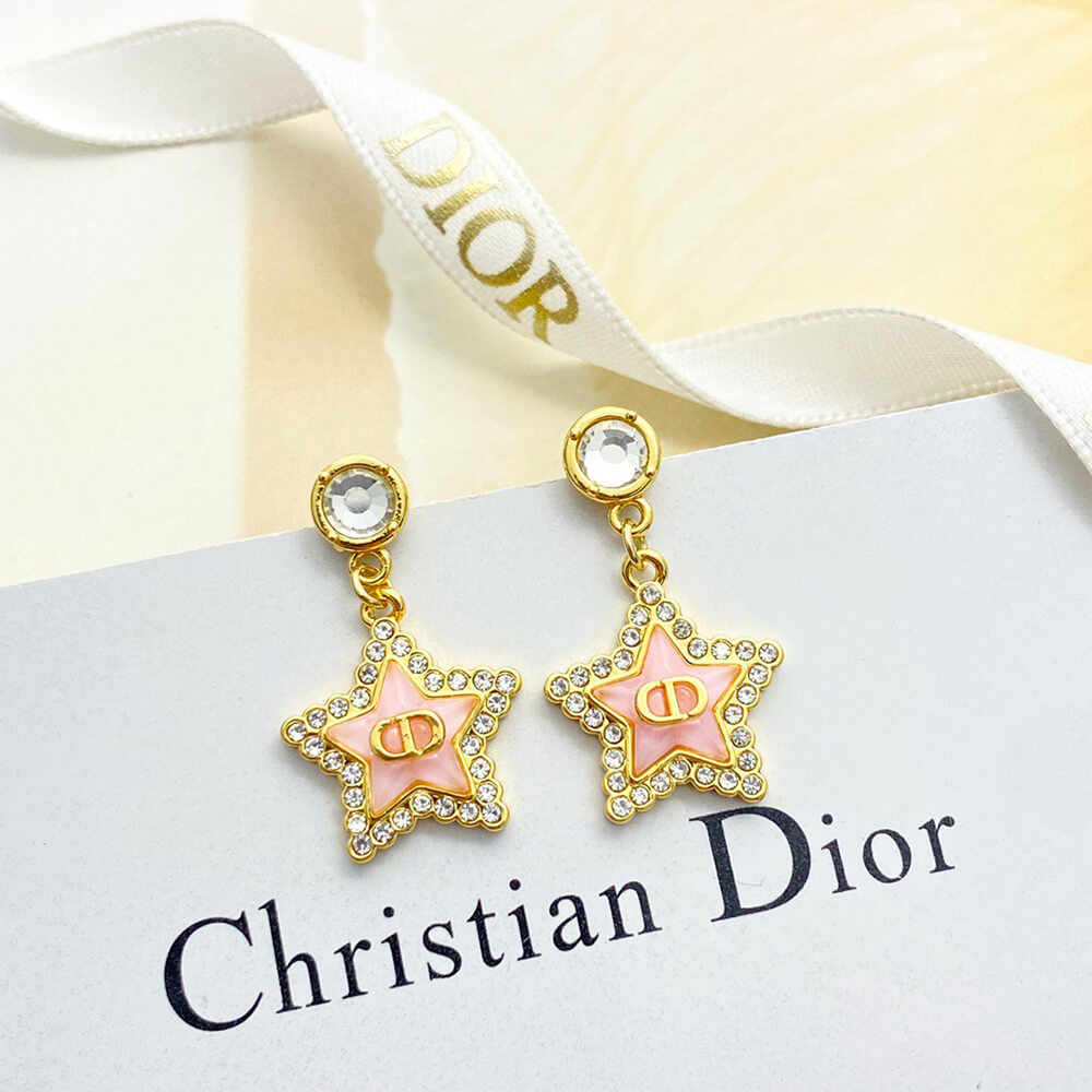 DIOR Petit CD Lucky Baroque Earrings
