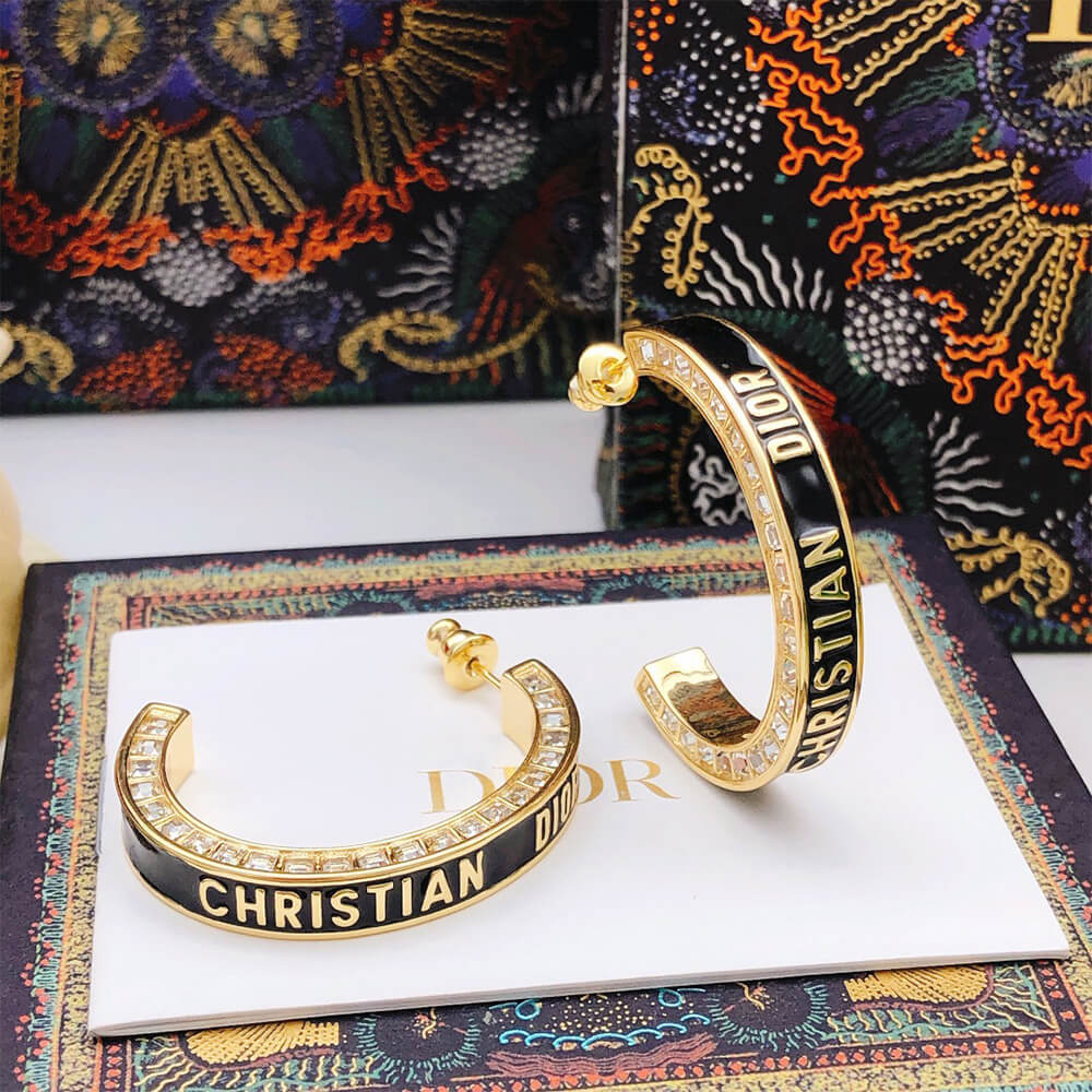 DIOR Code Earrings