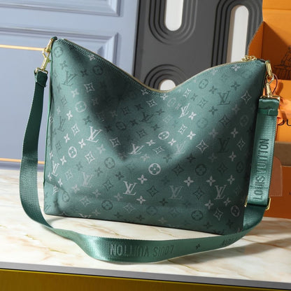 Louis Vuitton Vagabond Hobo Monogram Surplus Green 48Cm M27181