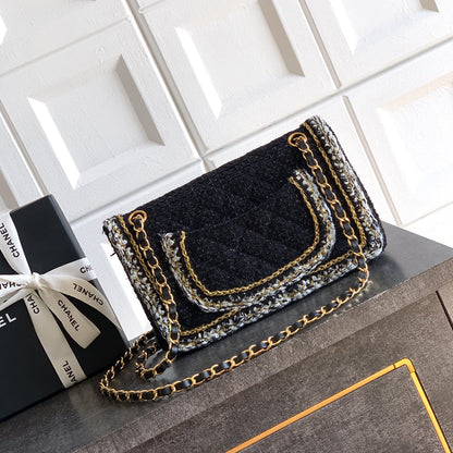 Chanel Classic 11.12 Handbag(HIGH-END GRADE)