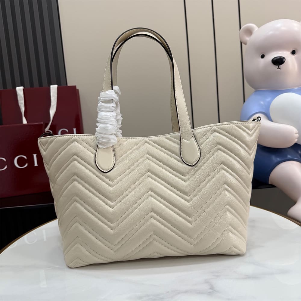 Gucci GG Marmont medium tote bag(HIGH-END GRADE)