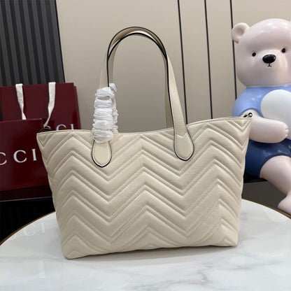 Gucci GG Marmont medium tote bag(HIGH-END GRADE)
