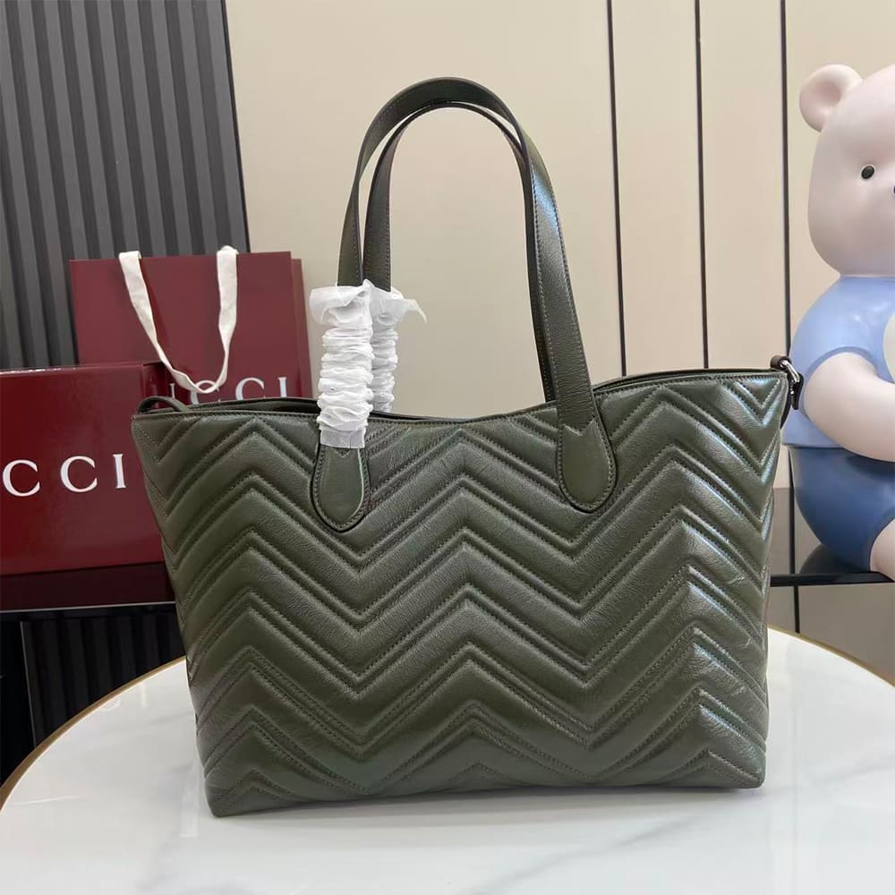 Gucci GG Marmont medium tote bag(HIGH-END GRADE)