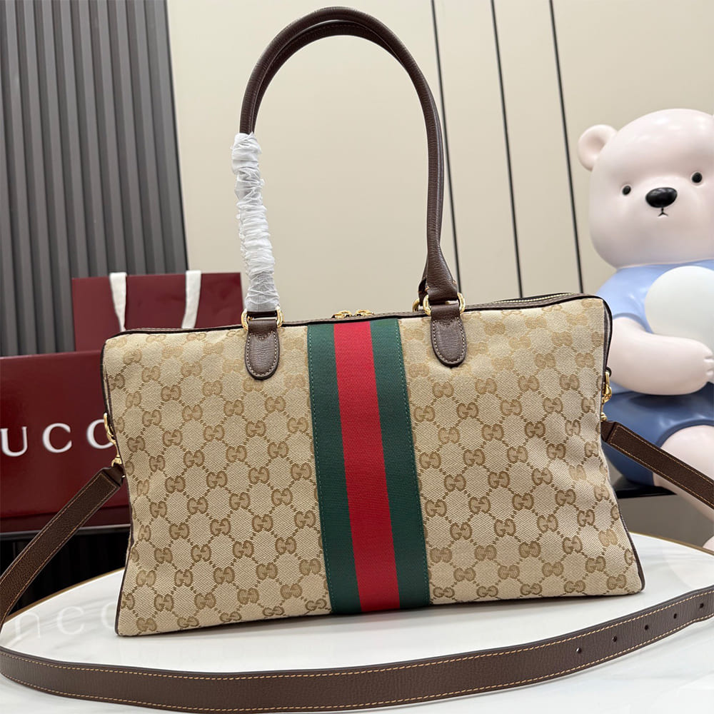 Gucci Borsetto large boston bag(HIGH-END GRADE)