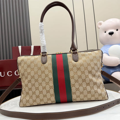 Gucci Borsetto large boston bag(HIGH-END GRADE)