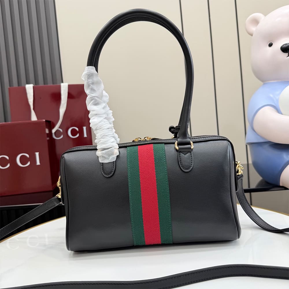 Gucci Borsetto medium boston bag(HIGH-END GRADE)