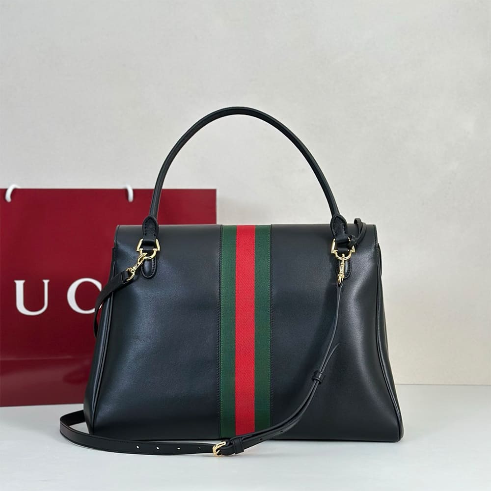 Gucci Paparazzo large top handle bag(HIGH-END GRADE)