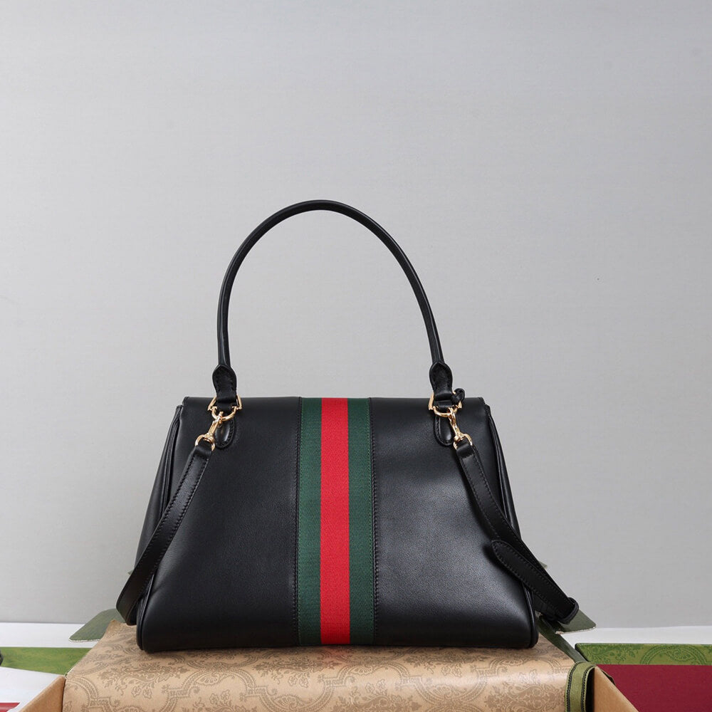 Gucci Paparazzo medium top handle bag(HIGH-END GRADE)