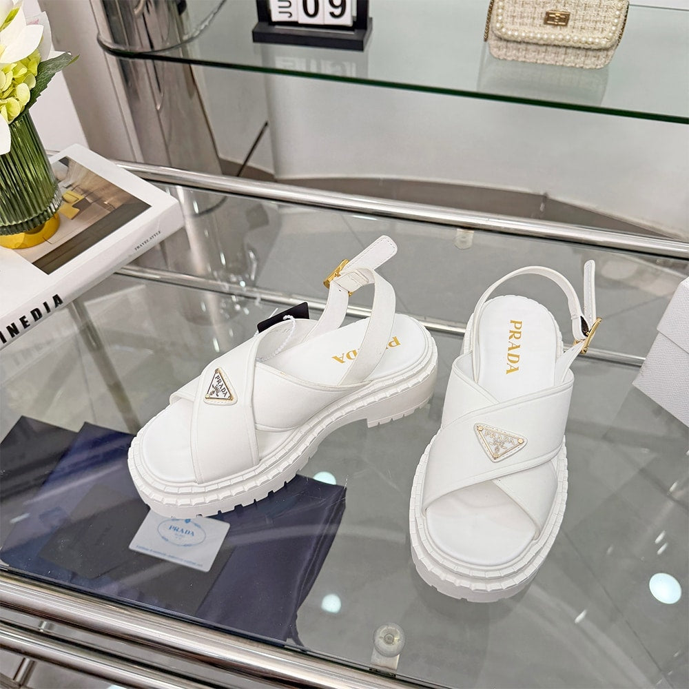 PRADA Leather sandals 749453