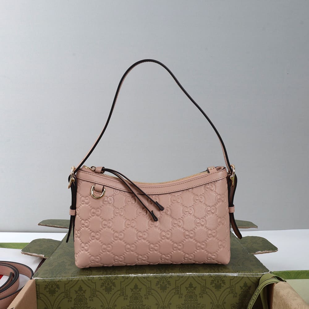 Gucci GG Emblem small shoulder bag