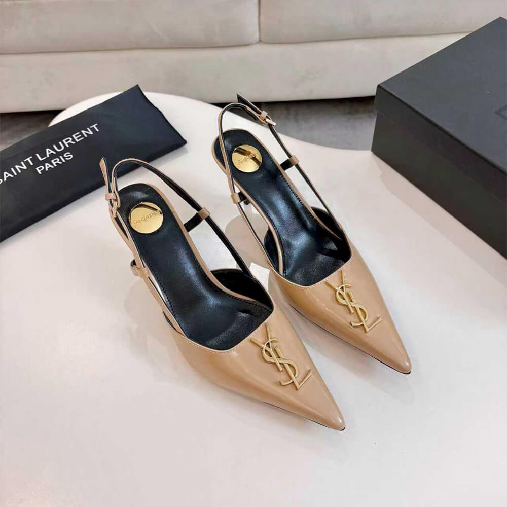 YSL slingback pumps